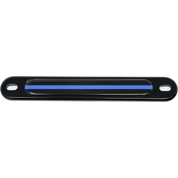 LFPartS Reflective Thin Blue Line dome insert badge for License plate Thin Blue Line LFPartS Reflective Thin Blue Line dome insert badge for License plate Thin Blue Line